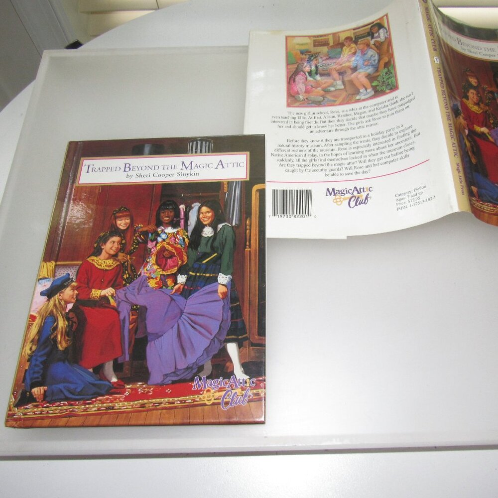 Trapped Beyond the Magic Attic by Sheri Cooper Sinykin | Magic Attic Club HC